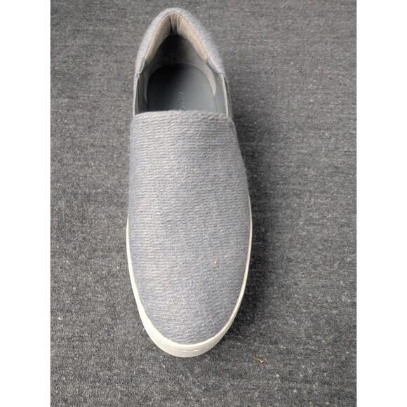 Vince Warren Platform Slip On Sneakers Size 6.5 Women's Gray Leather Suede - Picture 10 of 15